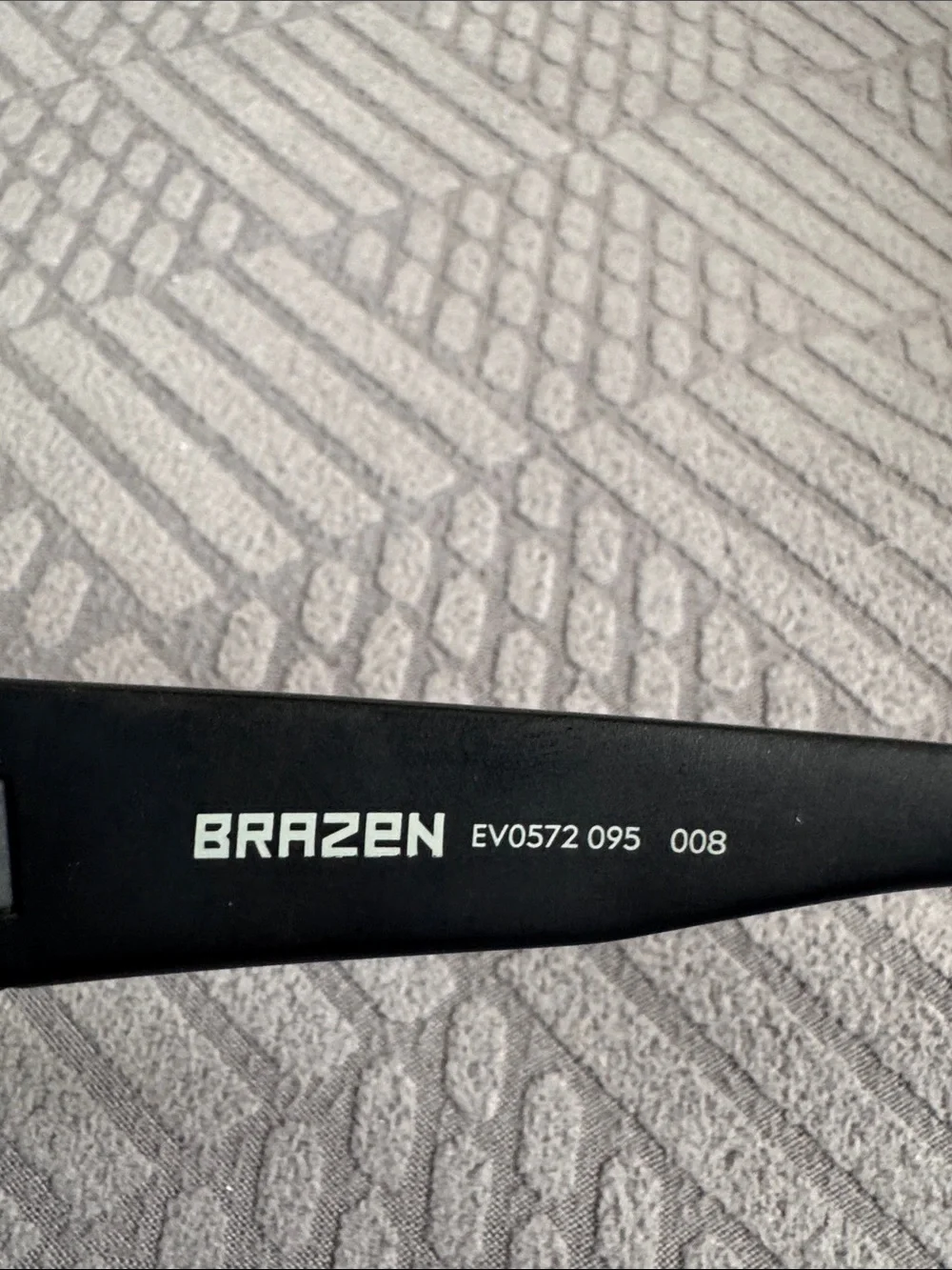 Nike Brazen Men's Black Sport Wrap Sunglasses